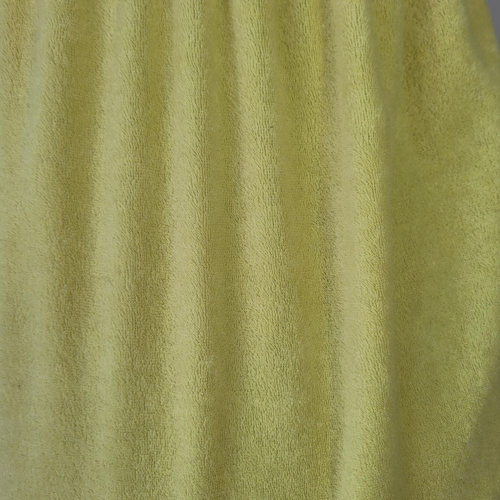 Jordan Taylor Beachwear yellow terrycloth swimsuit cover-up dress small - Picture 3 of 12